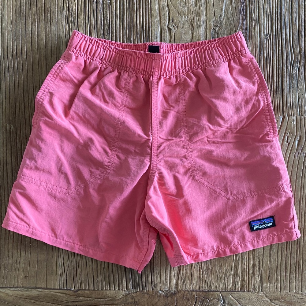 Boys Patagonia swim trunks